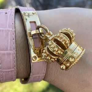 Juicy Couture Crown Watch CHARM Leather bracelet